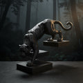 Black Panther Prowling  Premium Matte Figurine