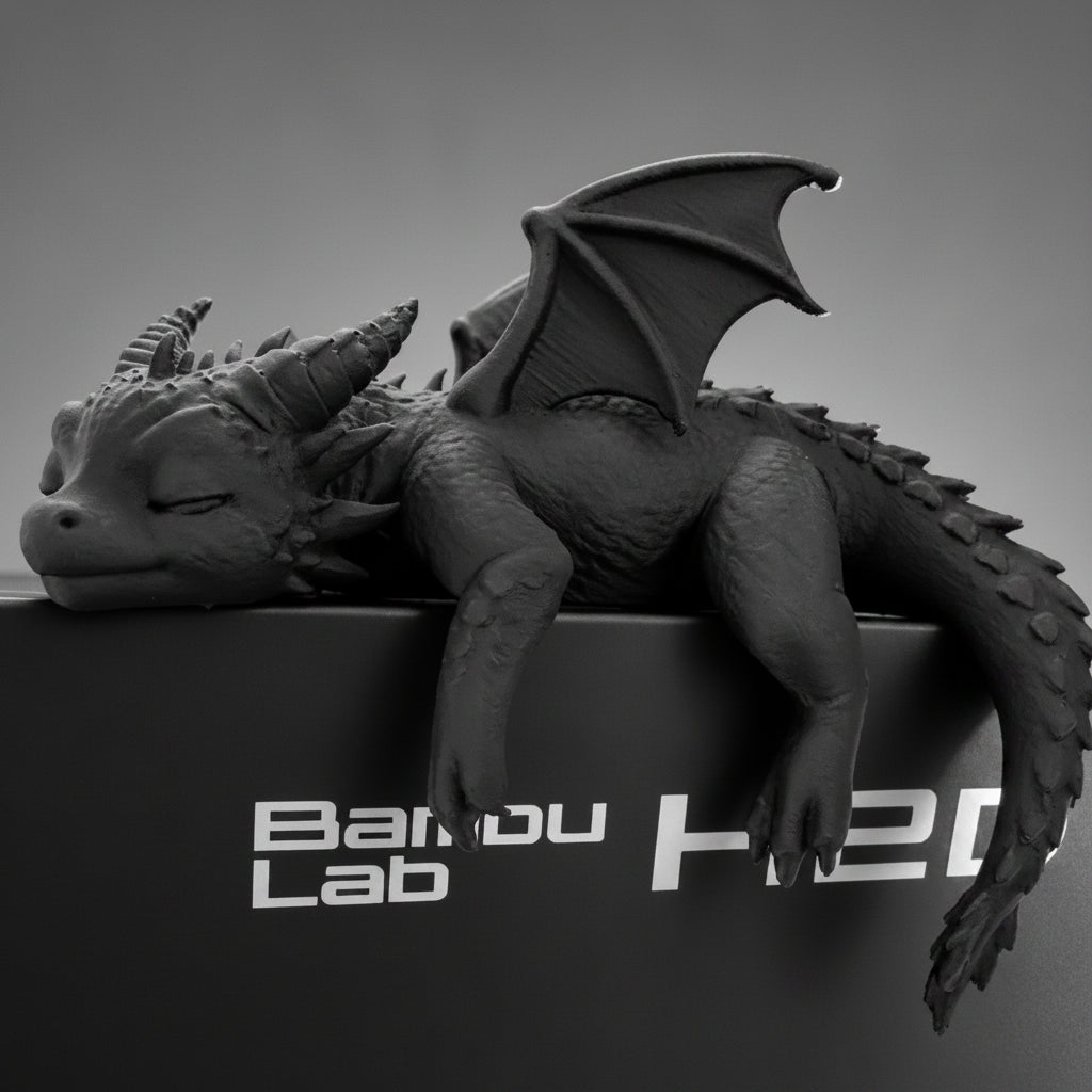 Sleeping Baby Dragon - Edge Sitter
