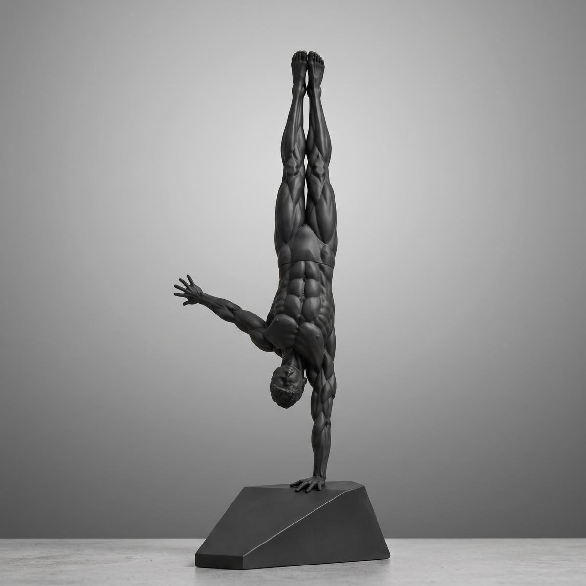 Calisthenics Man — One-Arm Handstand Premium Figurine