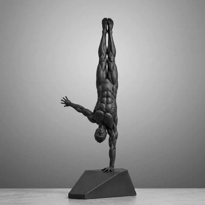 Calisthenics Man — One-Arm Handstand Premium Figurine