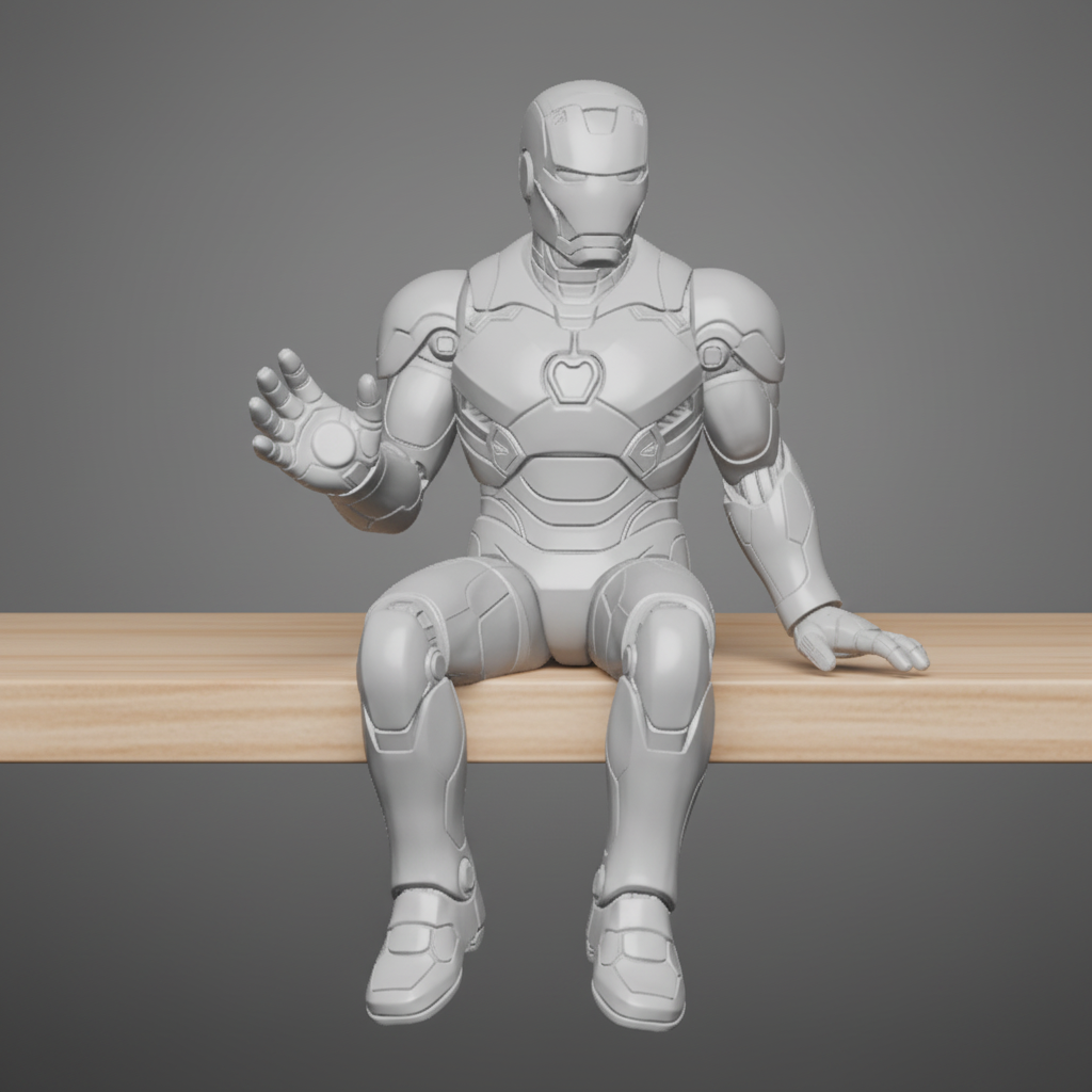 Iron Man Edge Sitter Figurine