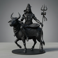 Shiva on Nandi Sculpture