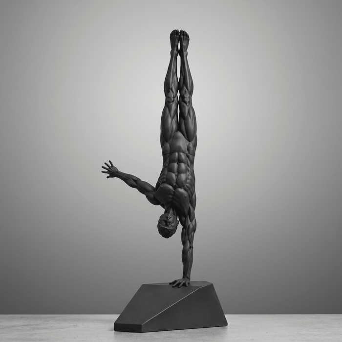 Calisthenics Man — One-Arm Handstand Premium Figurine - Mini craftor