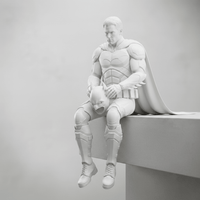 Sitting Batman - The Dark Knight Edge Sitter - Mini craftor