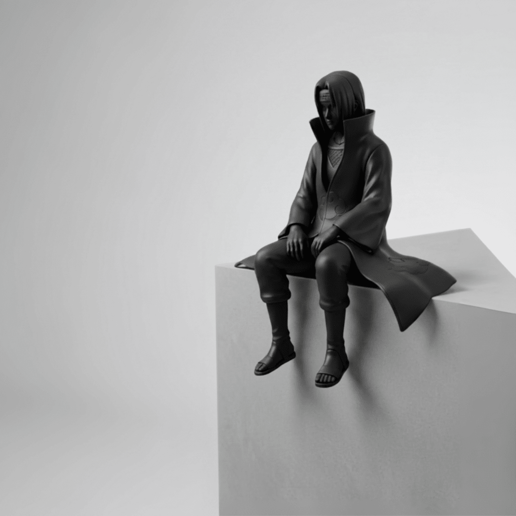 Sitting Itachi Uchiha - Shelf Sitter - Mini craftor