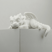 Sleeping Baby Dragon - Edge Sitter - Mini craftor