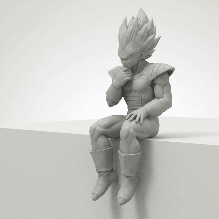 Thoughtful Vegeta - Edge Sitter - Mini craftor